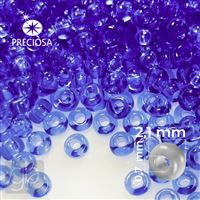 Preciosa Rocailles 11/0 2,1 mm Blau 30030 20 g