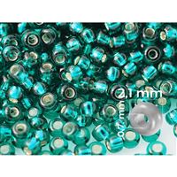 Preciosa Rocailles 11/0  2,1 mm Grün (57710) 20 g