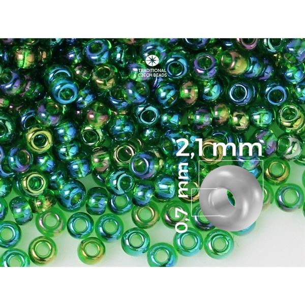 Preciosa STRIPED 11/0  2,1 mm (51120) 20 g