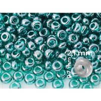 Preciosa Rocailles 11/0  2,1 mm Grün (50710) 50 g