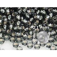 Preciosa Rocailles 11/0  2,1 mm Grau (47010) 20 g