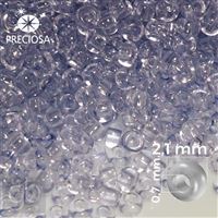 Preciosa Rocailles 11/0 2,1 mm Lila Preciosa rokajl 11/0 2,1 mm Fialová 38228 50 g50 g