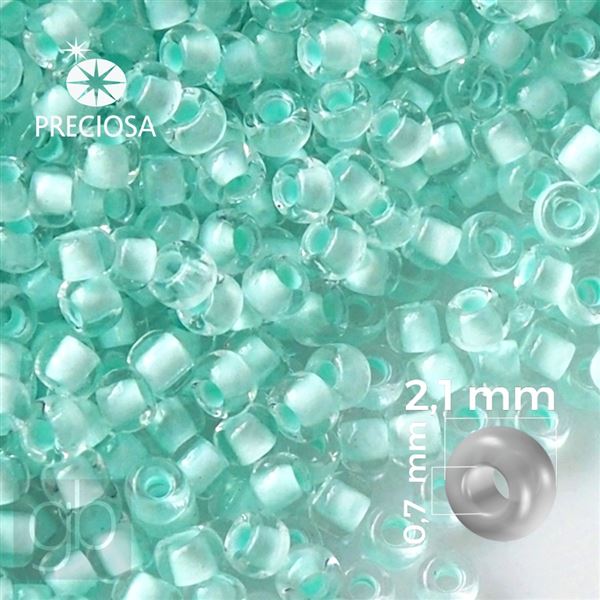 Preciosa Rocailles 11/0 2,1 mm Grn 38653 50 g