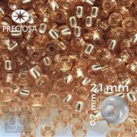 Preciosa Rocailles 11/0 2,1 mm Orange 08289 50 g