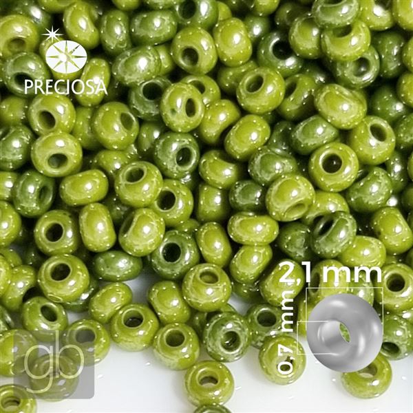 Preciosa Rocailles 12/0 1,9 mm Grn 83113 50 g