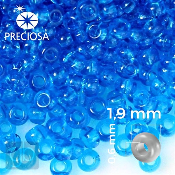 Preciosa Rocailles 12/0 1,9 mm Blau 60150 20 g
