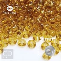 Preciosa Rocailles 12/0 1,9 mm Gelb 10050 20 g