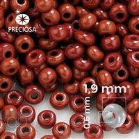 Preciosa Rocailles 12/0 1,9 mm Braun 13600 20 g