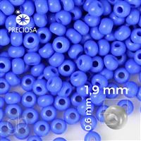 Preciosa Rocailles 12/0 1,9 mm Blau 33040 20 g