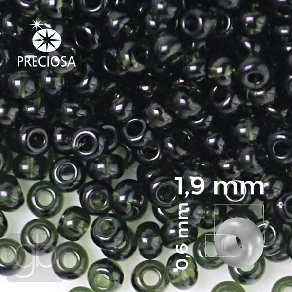 Preciosa Rocailles 12/0 1,9 mm Grn 50290 20 g