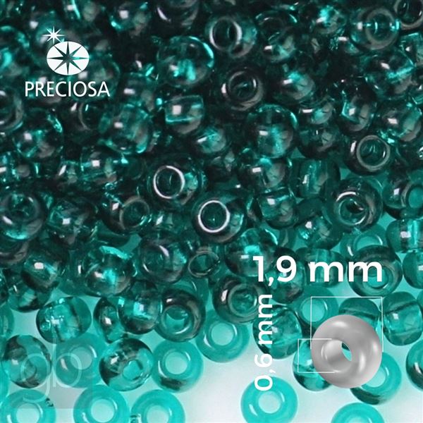 Preciosa Rocailles 12/0 1,9 mm Grn 50710 20 g