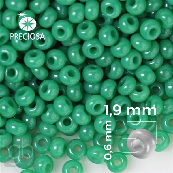 Preciosa Rocailles 12/0 1,9 mm Grn 52240 20 g