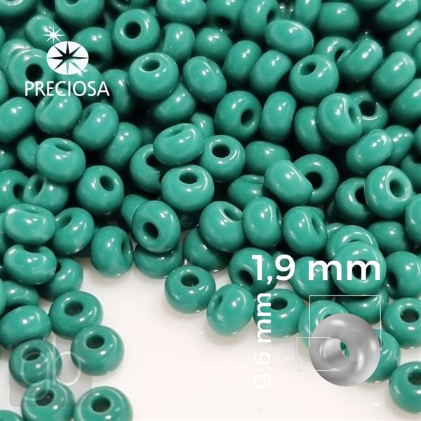 Preciosa Rocailles 12/0 1,9 mm Grn 53240 20 g