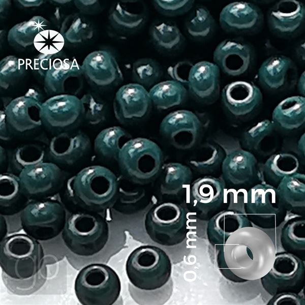 Preciosa Rocailles 12/0 1,9 mm Grn 53270 20 g