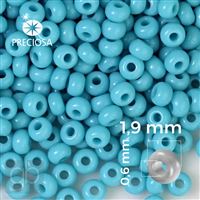 Preciosa Rocailles 12/0 1,9 mm Blau 63030 20 g