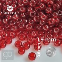 Preciosa Rocailles 12/0 1,9 mm Rot 90090 20 g