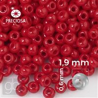 Preciosa Rocailles 12/0 1,9 mm Rot 93210 20 g