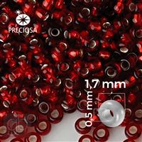 Preciosa Rocailles 13/0 1,7 mm Rot 97120 20 g