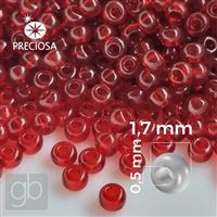 Preciosa Rocailles 13/0 1,7 mm Rot 90090 20 g