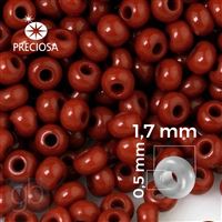 Preciosa Rocailles 13/0 1,7 mm Braun 93300 20 g