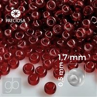 Preciosa Rocailles 13/0 1,7 mm Rot 90120 20 g