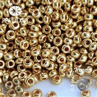 Preciosa Rocailles 13/0 1,7 mm Golden 18504 20 g