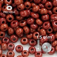 Preciosa Rocailles 15/0 1,5 mm Braun 13600 20 g