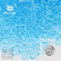 Preciosa Rocailles 15/0 1,5 mm Blau 60000 20 g