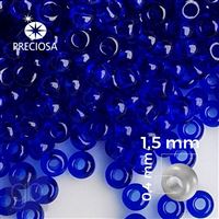 Preciosa Rocailles 15/0 1,5 mm Blau 60300 20 g