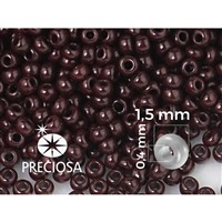 Preciosa Rocailles 15/0 1,5 mm Braun (15780) 20 g