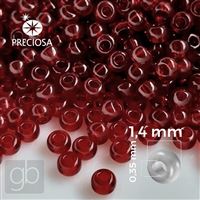 Preciosa Rocailles 16/0 1,4 mm Rot 90120 20 g