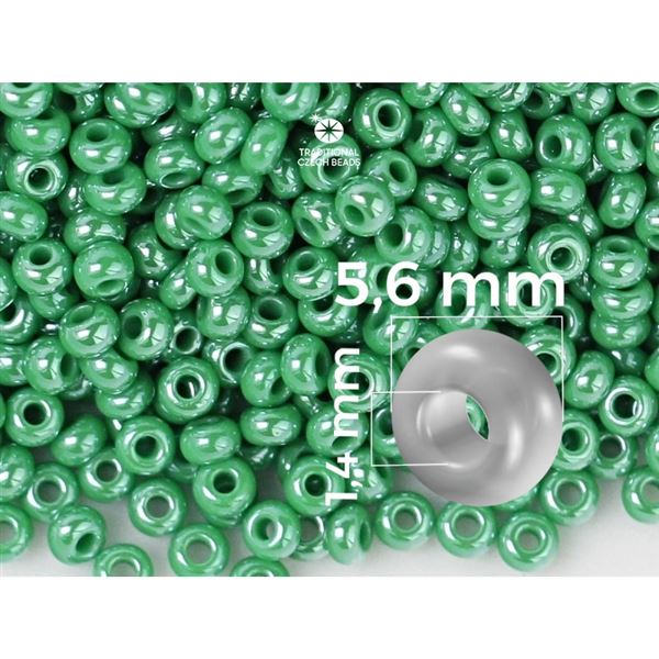 Preciosa Rocailles 3/0 5,6 mm Grn (58250) 20 g