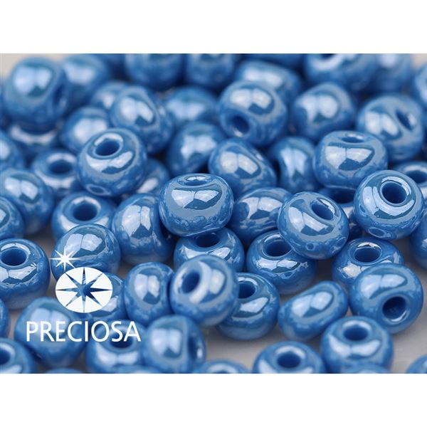 Preciosa Rocailles 3/0 5,6 mm Blau (68050) 20 g