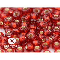 Preciosa Rocailles 3/0 5,6 mm Rot (97070) 20 g