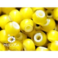 Preciosa CORNELIAN Rocailles 34/0 (83701) Gelb 20 g