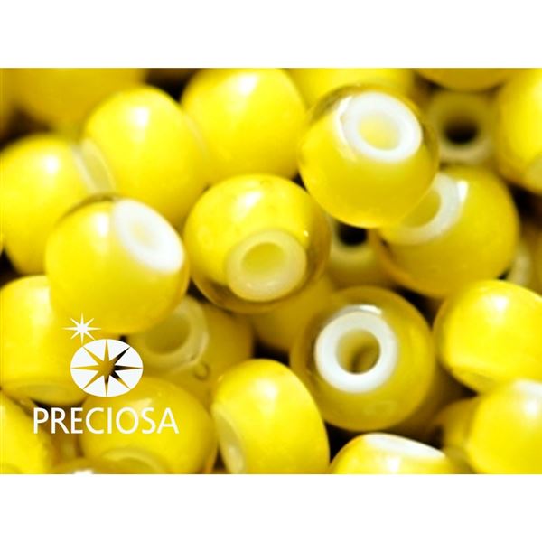 Preciosa CORNELIAN Rocailles 34/0 (83701) Gelb 20 g