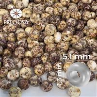 Preciosa Rocailles 4/0 5,1 mm Braun 66209 50 g