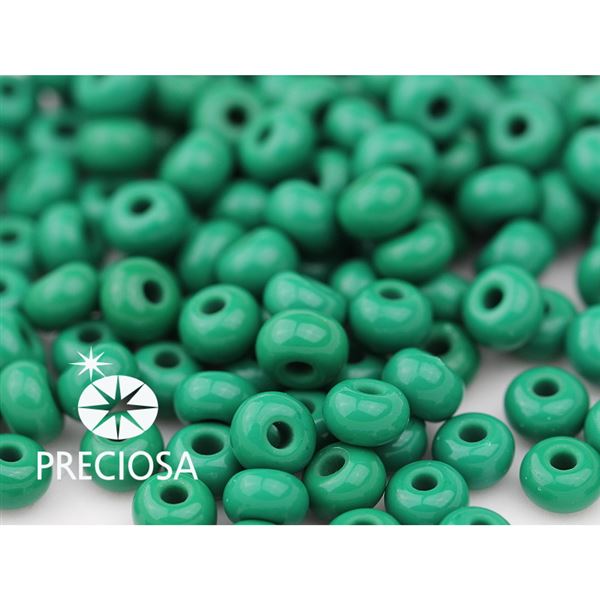 Preciosa Rocailles 4/0 5,1 mm Gr�n (53240) 20 g