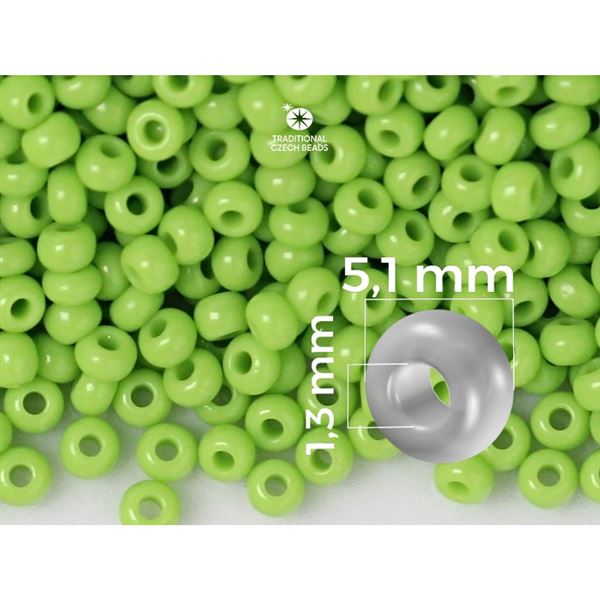 Preciosa Rocailles 4/0 5,1 mm Grn (53310) 20 g