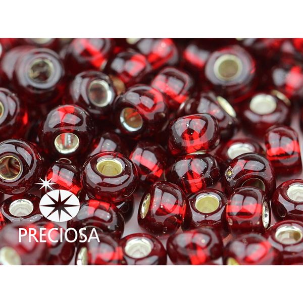 Preciosa Rocailles 4/0 5,1 mm Rot (97120) 20 g