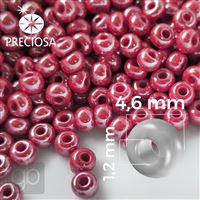 Preciosa Rocailles 5/0 4,6 mm Rot 98190 50 g