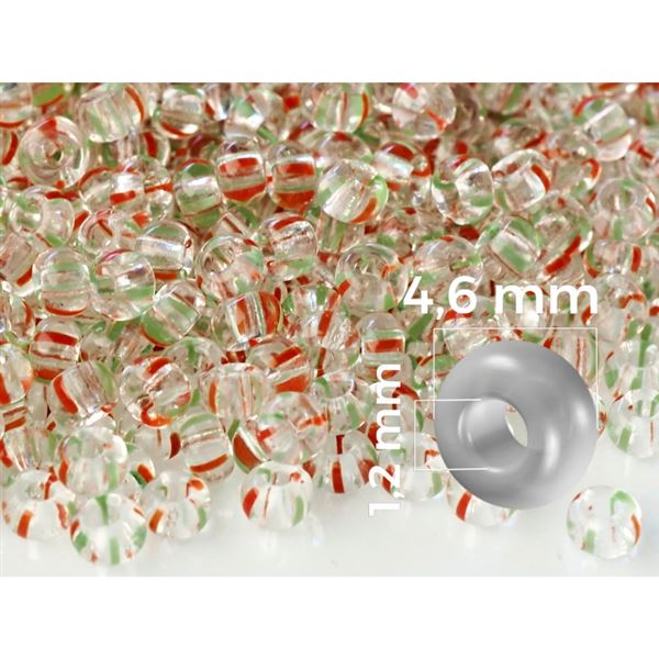 Preciosa STRIPED 5/0 4,6 mm (00950) 20 g