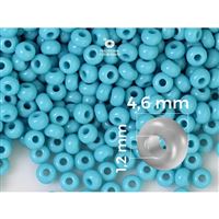 Preciosa Rocailles 5/0 4,6 mm Blau (63030) 20 g