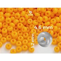 Preciosa Rocailles 5/0 4,6 mm Orange (93110) 20 g