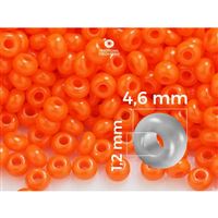 Preciosa Rocailles 5/0 4,6 mm Orange (93140) 20 g