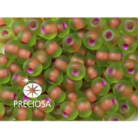 Preciosa Rocailles 5/0 4,6 mm Grün MATT (PV5211) 20 g