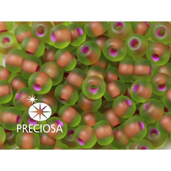 Preciosa Rocailles 5/0 4,6 mm Grn MATT (PV5211) 20 g
