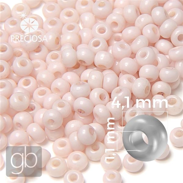 Preciosa Rocailles 6/0 4,1 mm Rosa 03213 20 g