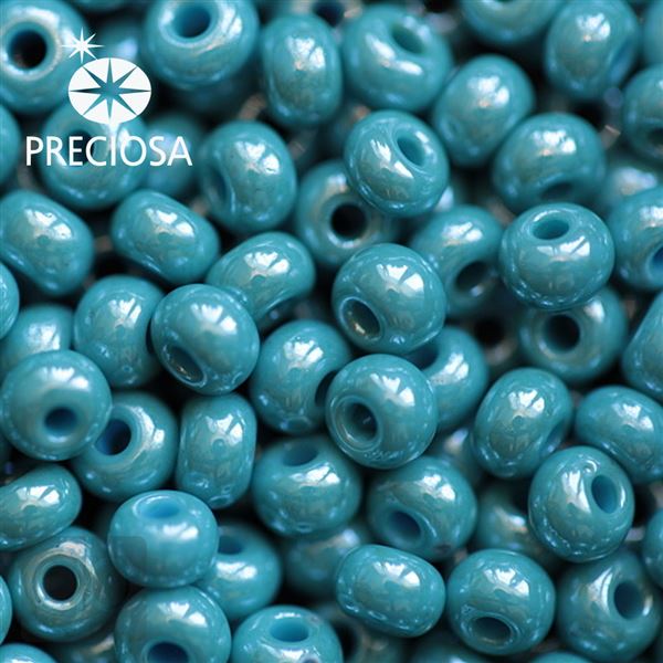 Preciosa Rocailles 6/0 4,1 mm Gr�n 63021 20 g