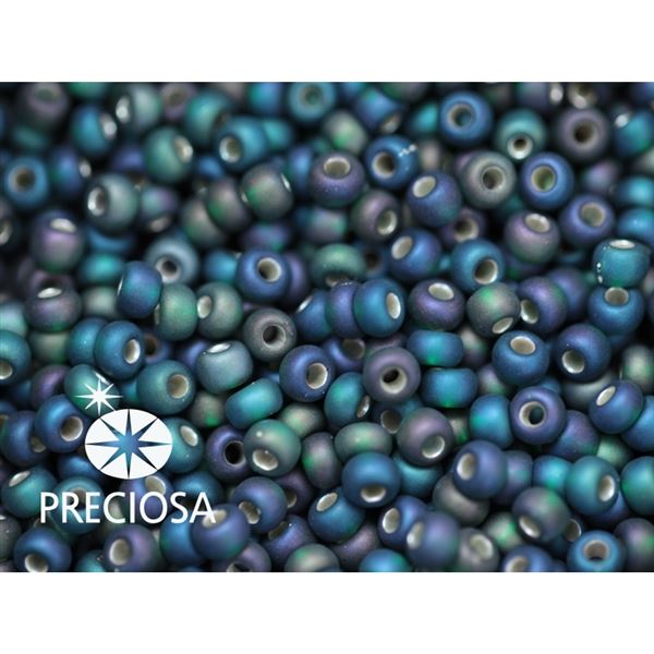 Preciosa Rocailles 6/0 4,1 mm Iris MATT (57159) 20 g